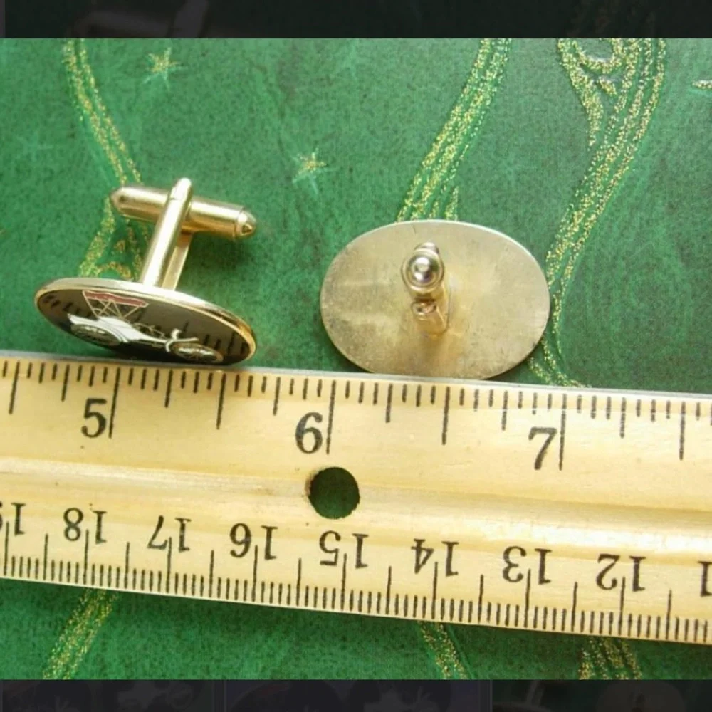 Vintage Antique Design Model T Cufflinks Vintage Car Victorian Automobile Men's